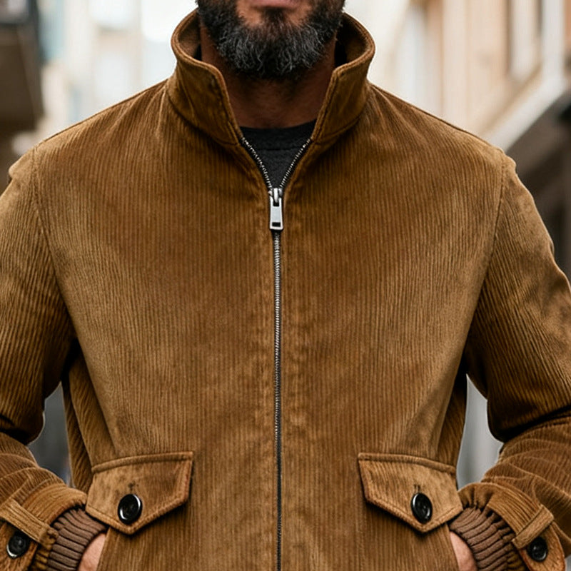Textured Jacket Streetwear Fashion