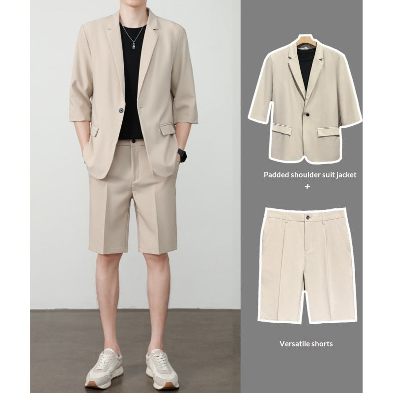 Blazer with shorts Streetwear Fashion