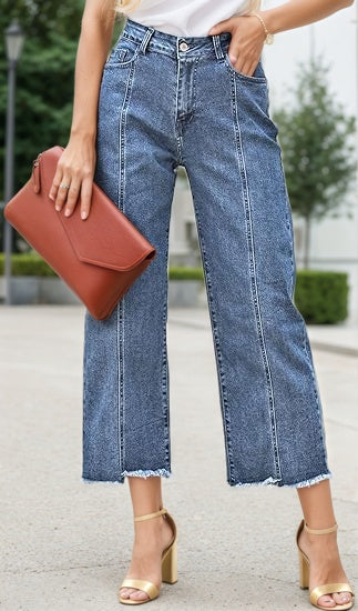 High Waist Jeans Streetwear Fashion