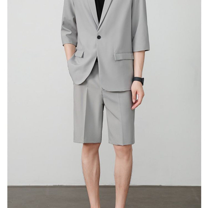 Blazer with shorts Streetwear Fashion