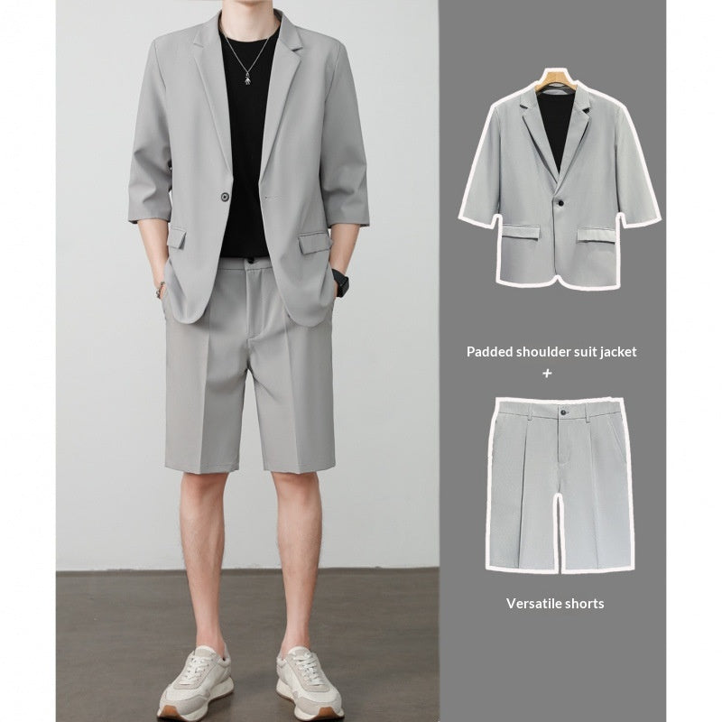 Blazer with shorts Streetwear Fashion