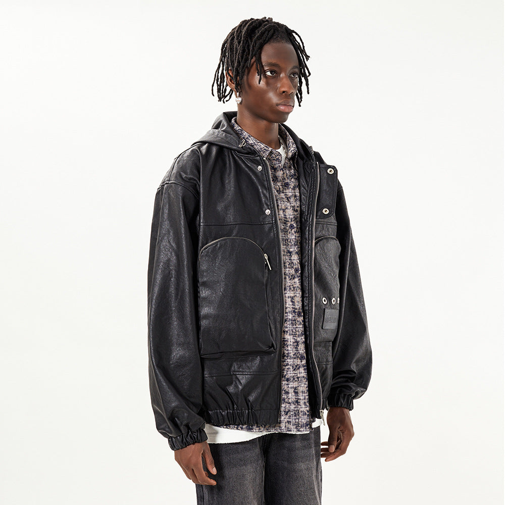 Black Oversized Dark Jacket