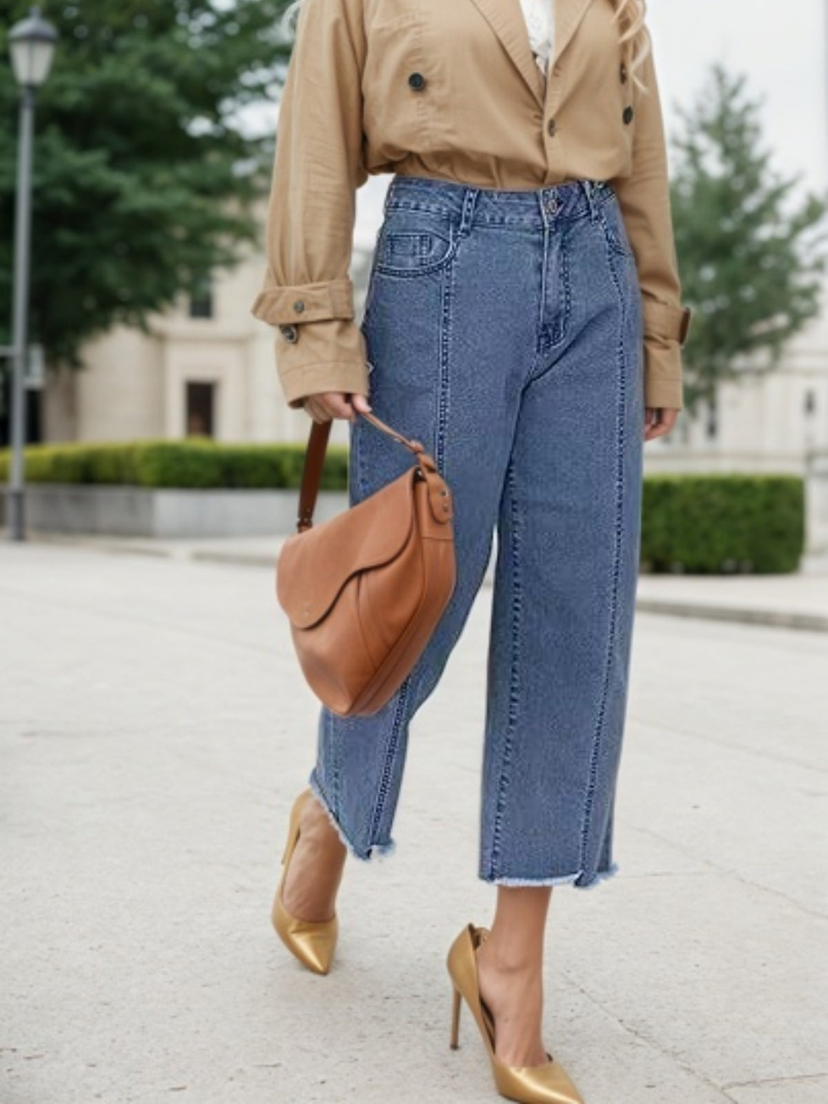 High Waist Jeans Streetwear Fashion