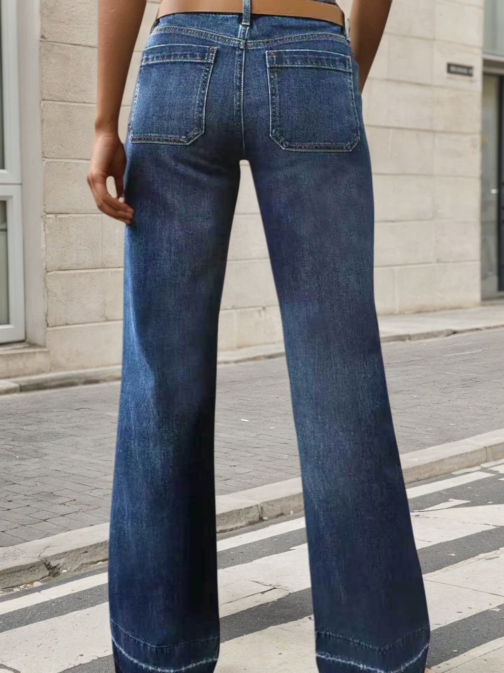 Low Rise Jeans Streetwear Fashion