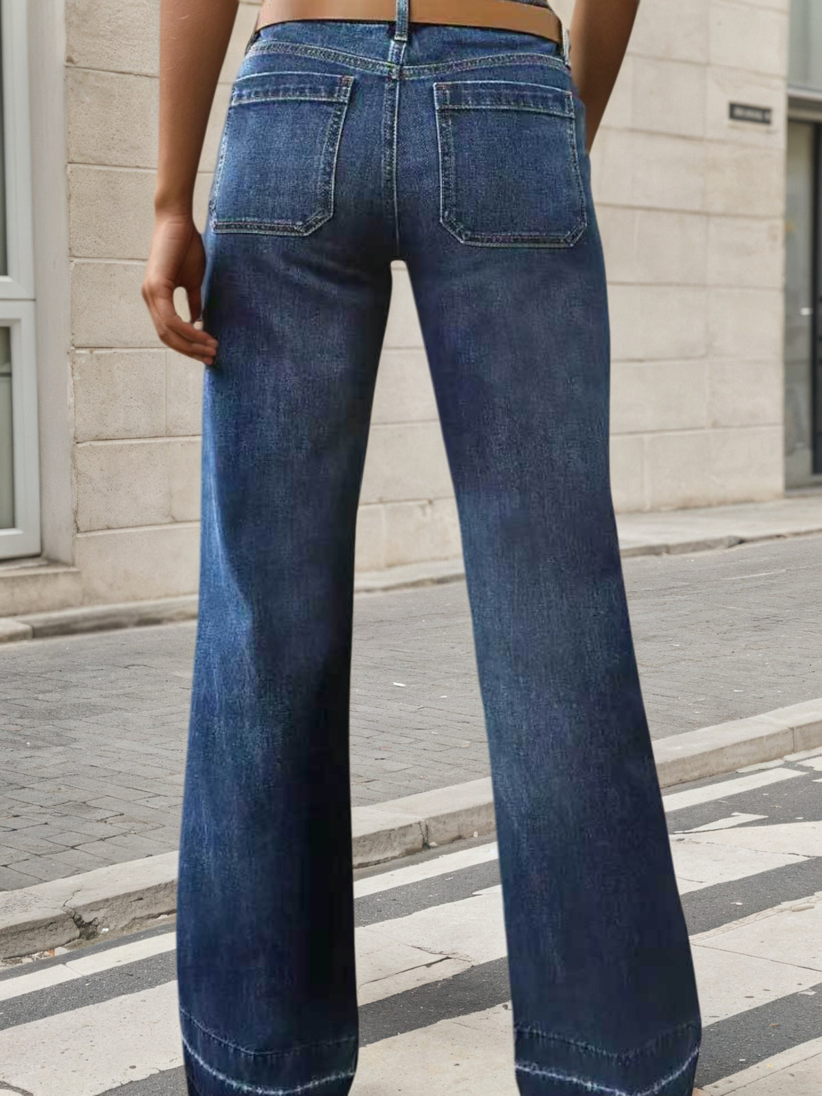 Low Rise Jeans Streetwear Fashion