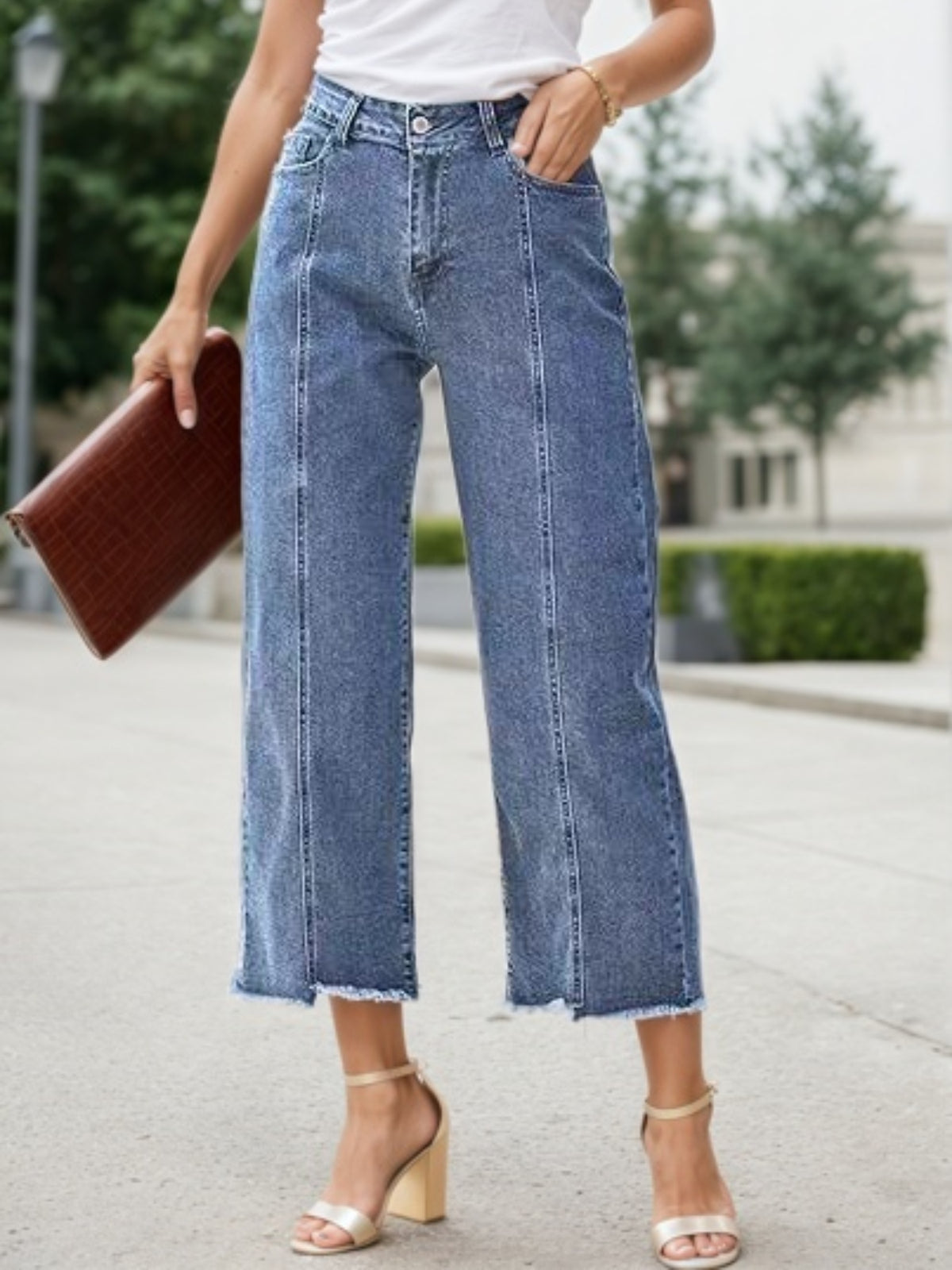 High Waist Jeans Streetwear Fashion