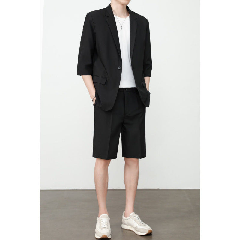 Blazer with shorts Streetwear Fashion