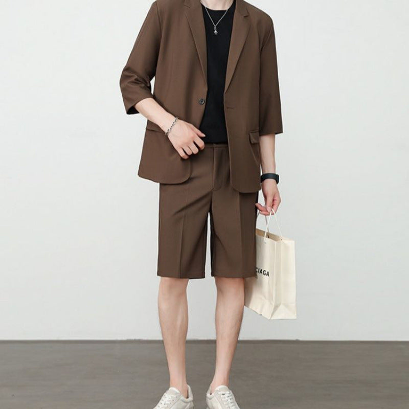 Blazer with shorts Streetwear Fashion