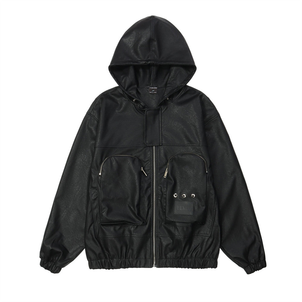 Black Oversized Dark Jacket