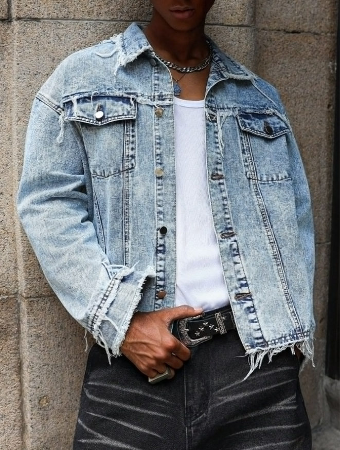 Brook Story — Oversized Denim Denim Jacket