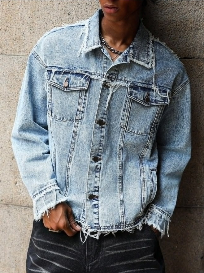 Brook Story — Oversized Denim Denim Jacket