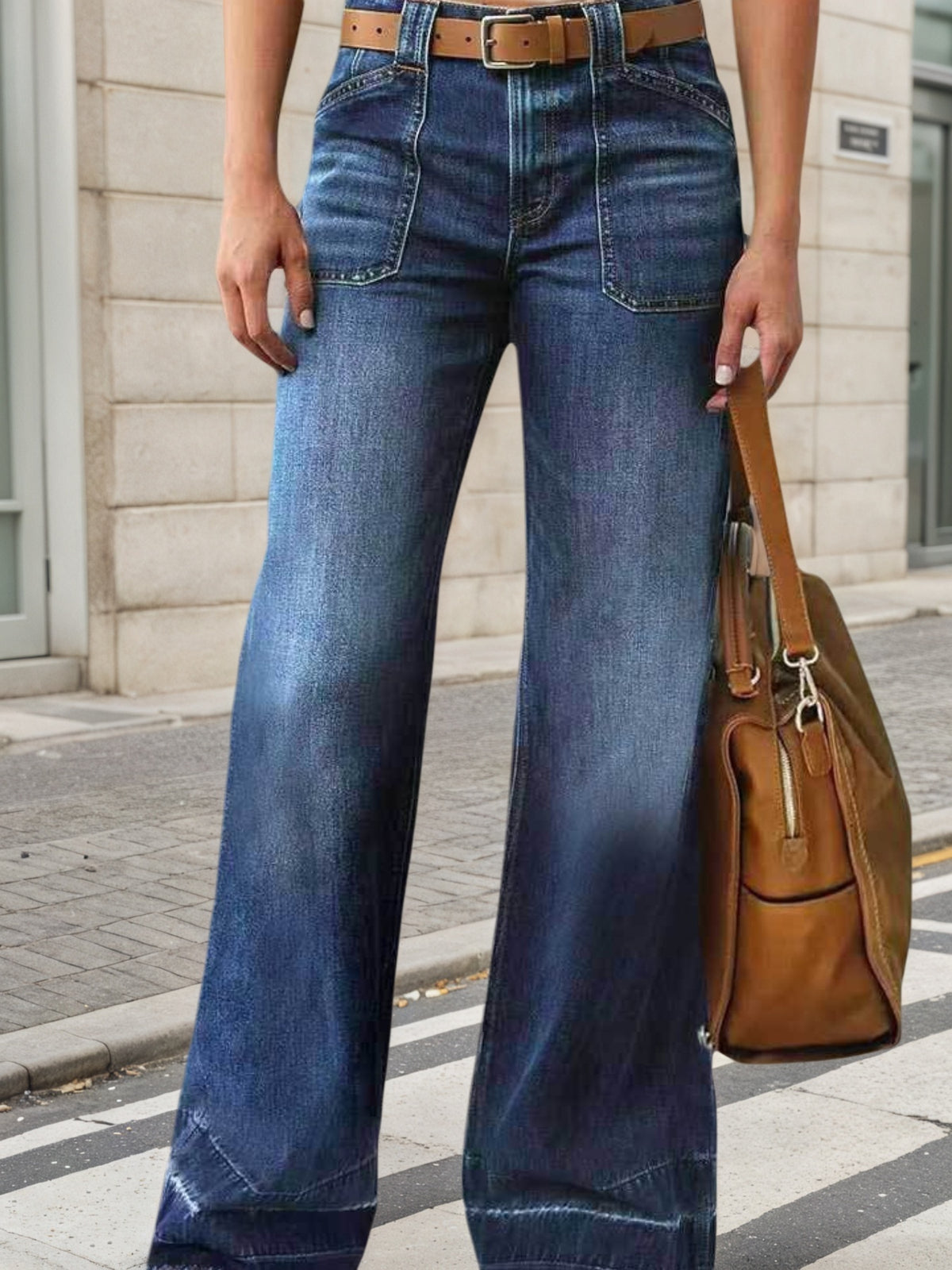 Low Rise Jeans Streetwear Fashion