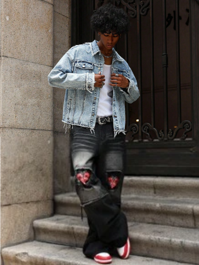 Brook Story — Oversized Denim Denim Jacket