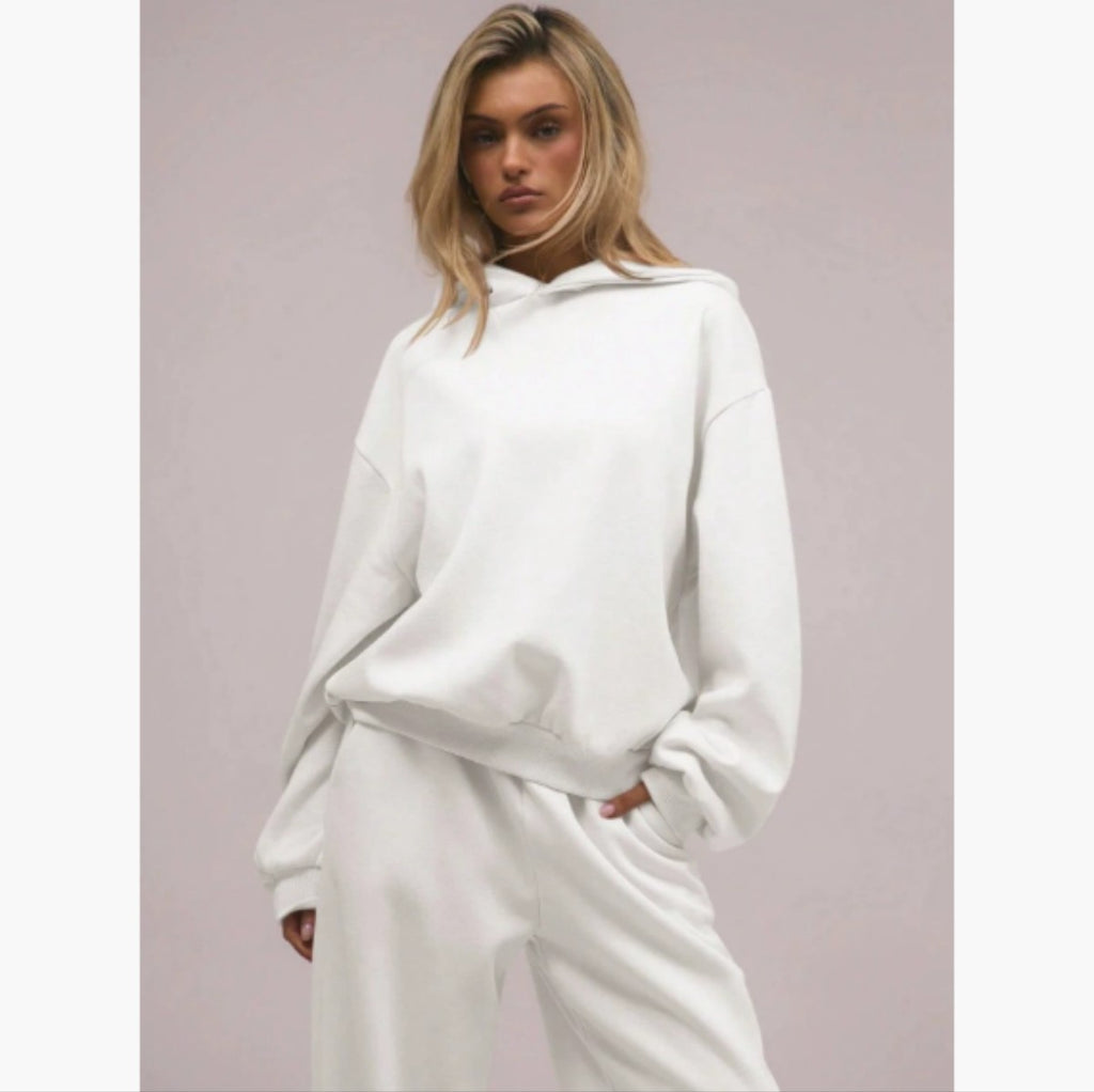 Soft sweater set Streetwear Fashion