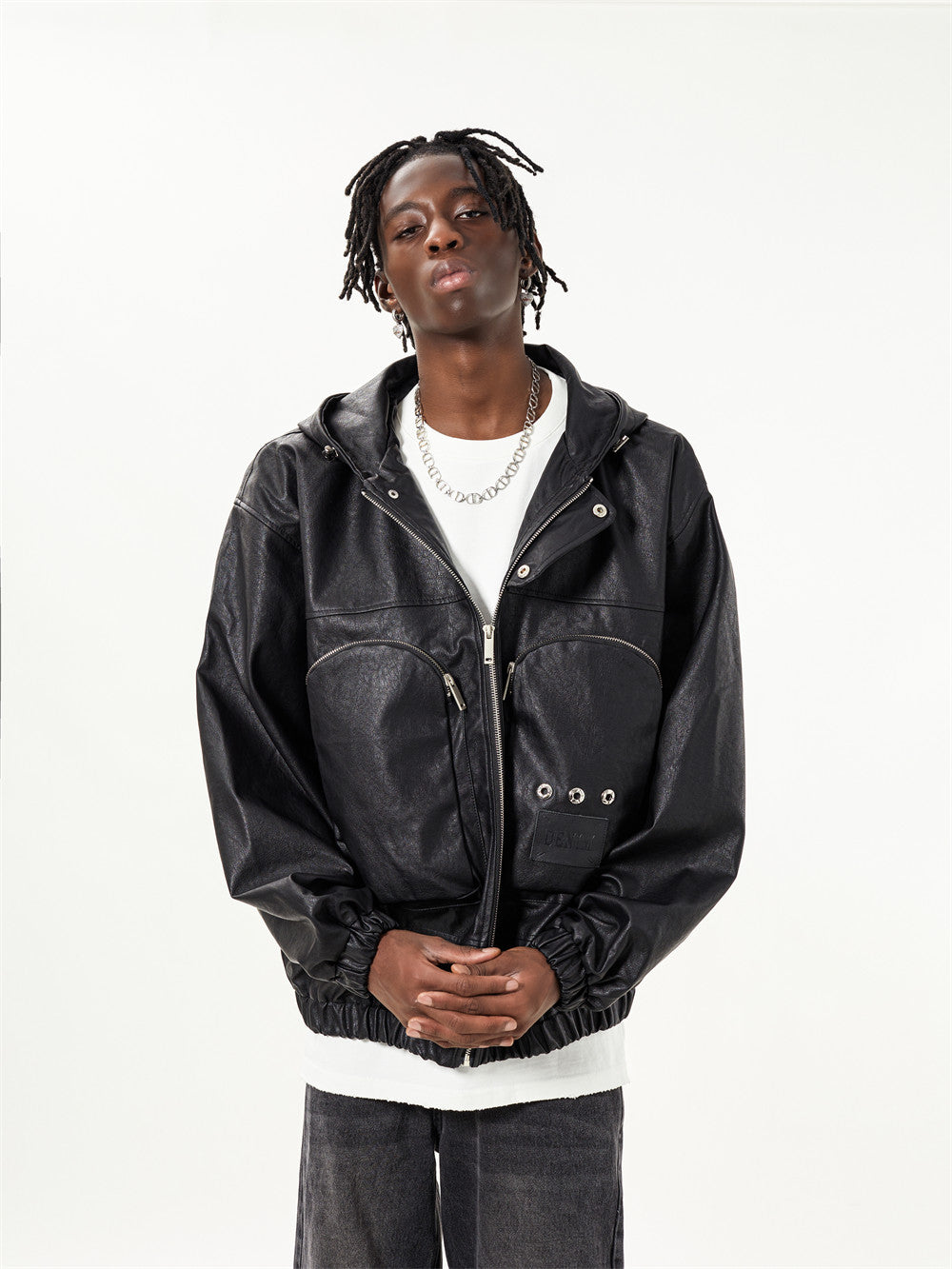 Black Oversized Dark Jacket