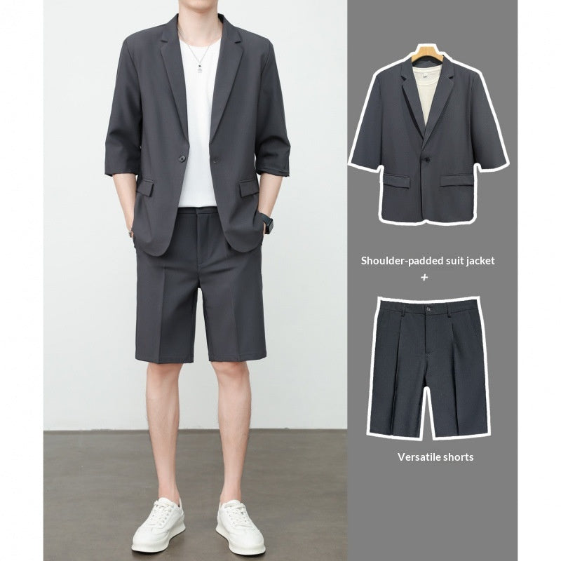 Blazer with shorts Streetwear Fashion
