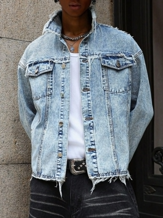 Brook Story — Oversized Denim Denim Jacket