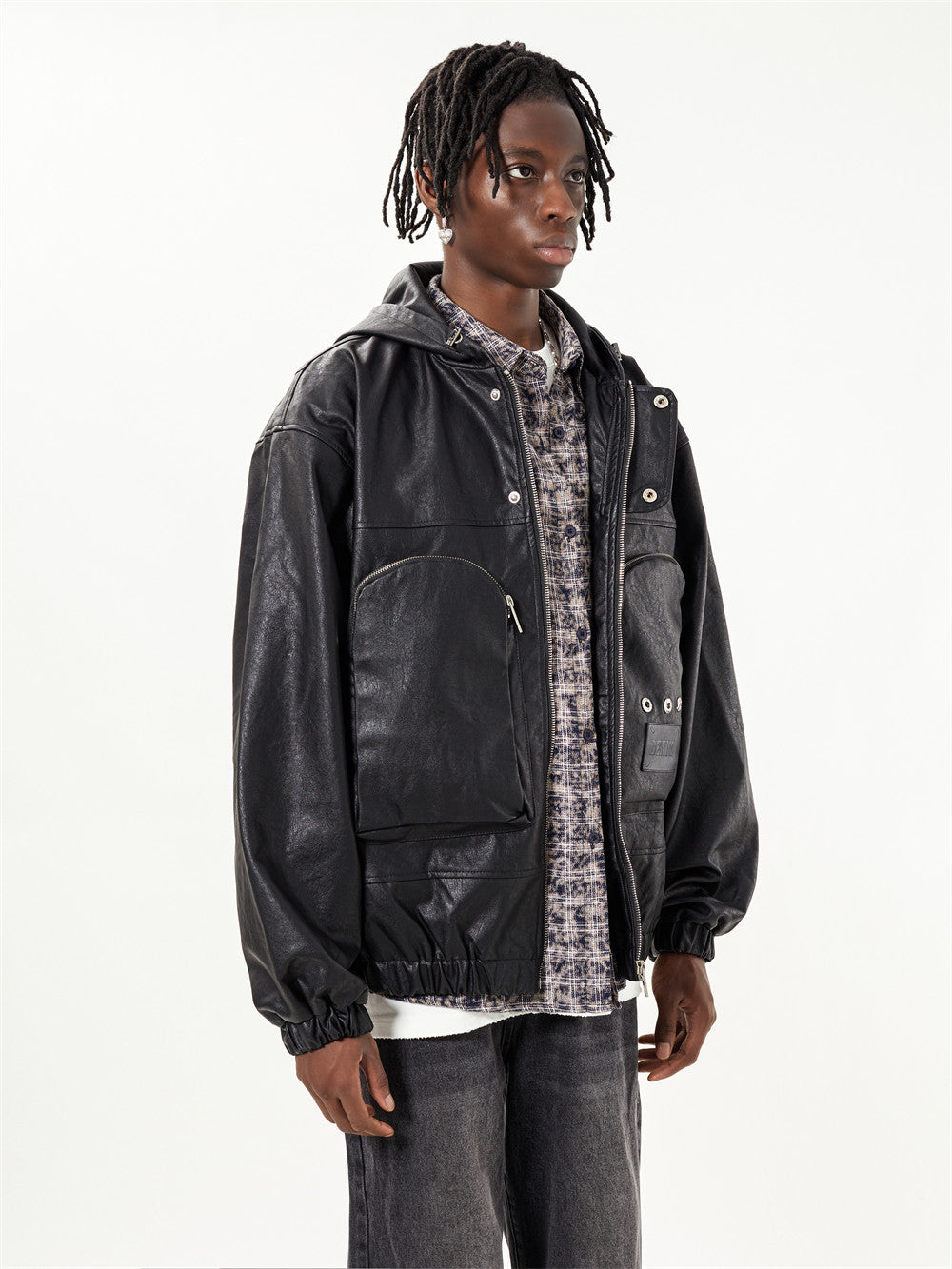 Black Oversized Dark Jacket